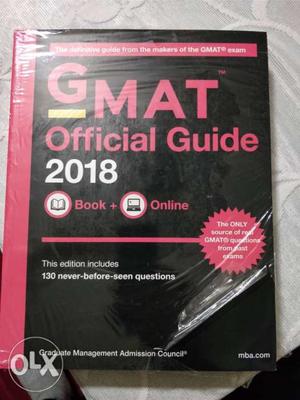 GMAT Official Guide Book