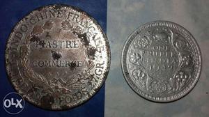 George 6 King Emperor & Republique Francaise Coins for sell