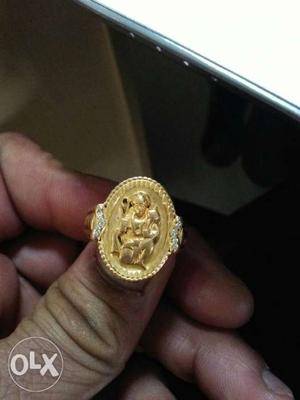 Gold Cameo Coin