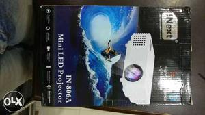 Inext led projector brand new sealed pack fixed