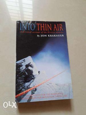 Into Thin Air: A Personal Account of the Mt. Everest