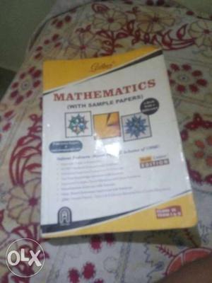 Mathematics With Sample Papers Book