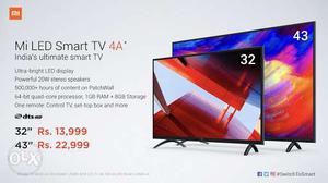 Mi LED TV 32 inch Seld pack fast limted Stock