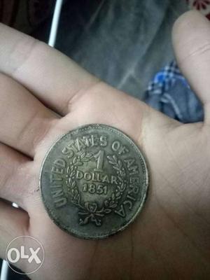 Old American coin  yr