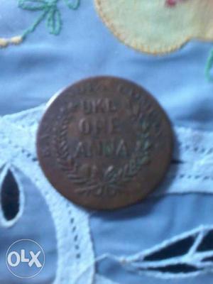 Old coin 176 years old