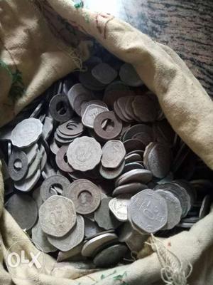 Old coins  paise old Ringo coins