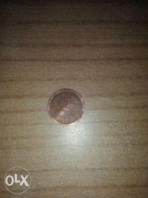 One pesa  old coin