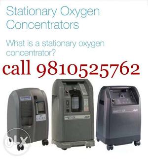 Oxygen concentrator cylinder used old demo new rent par bhi