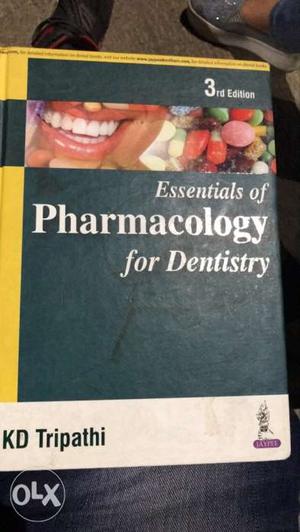 Pharmacology for dentistry. In good condition.