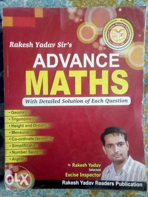 Rakesh yadav maths +. used but in very good