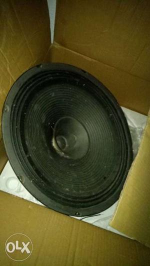Round Black Coaxial Vehicle Speaker