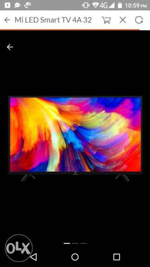 Sealed mi 4a tv limted stock with cheapest price hurry up