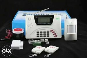 Security alarm system for home and shop