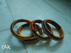 Set of 4 hand made bangles for sale at best price