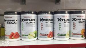 Several Xtend Bcaas Cans