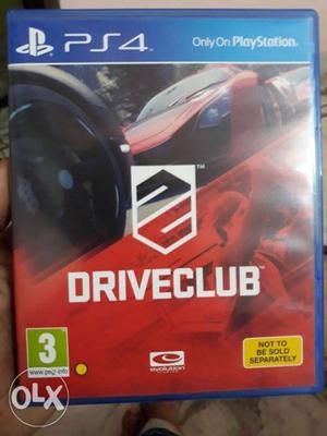 Sony PS4 Driveclub Game Case
