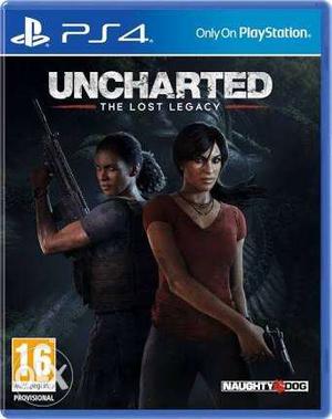Uncharted lost legacy PS4 Game Case