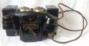 Vintage Military  Wwii Telephone Set F Mkii