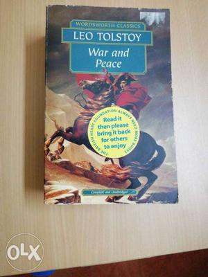 War And Peace By Leo Tolstoy Book
