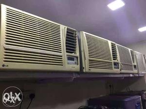 Warranty 1 year on window AC +delivery+ fitting+