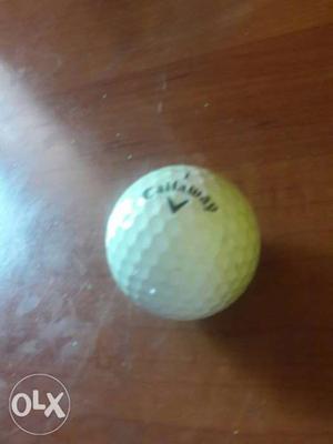 White Callaway Golf Ball