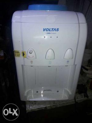White Voltas Hot And Cold Water Dispenser