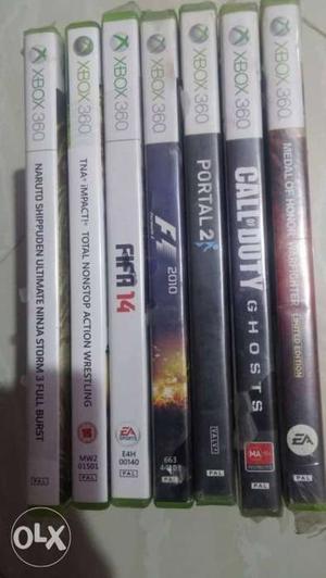 XBOX 360 Games case All game seal pack