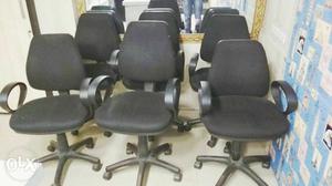 6 piece office chair interested buyers call me