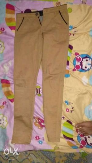 Baby's Brown And Pink Footie Pajama