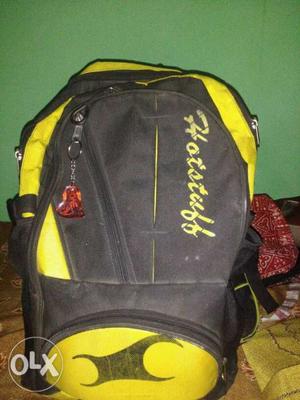 Black And Yellow Hotstuff Backpack