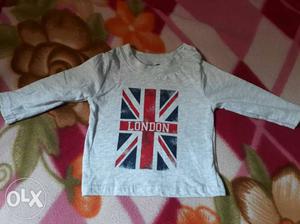 Brand new tshirt for new born baby upto 2 months