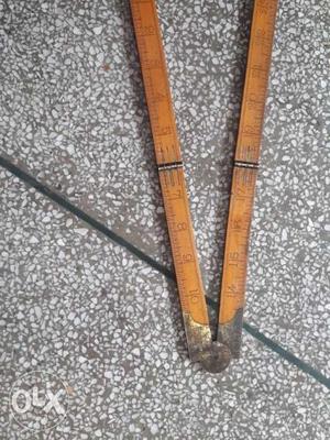 Brown Wooden Measuring Tool