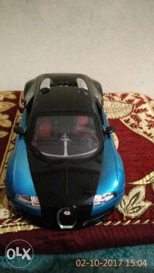 Buggati toy car remote control car in good condition in used