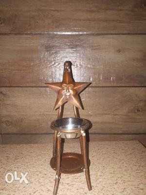 Cooper antique camphor lamp traditional