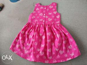 Cotton kids frock size (o to 6 years)