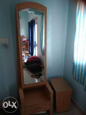 Dressing table with small storage