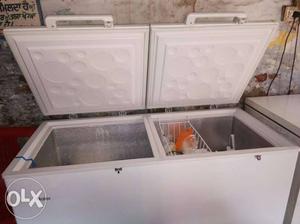 Haier deep freezer 460L candy full new only 3 day used