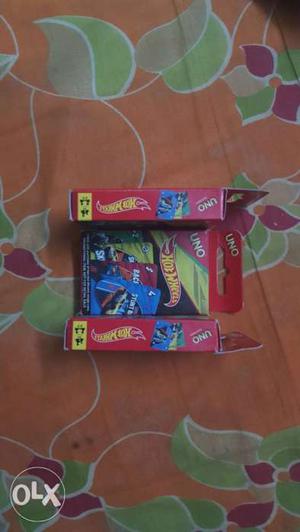 Hot wheels edition UNO cards 50rs a pack limited