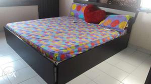 King size bed with mattress for sale