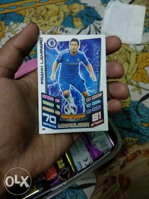 Most unique card of Frank lampard from Chelsea u