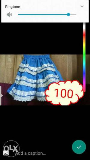 Once used skirts in good condition for 1 year