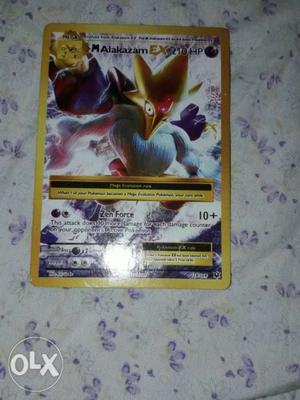 Pokemon Alakazam Trading Card