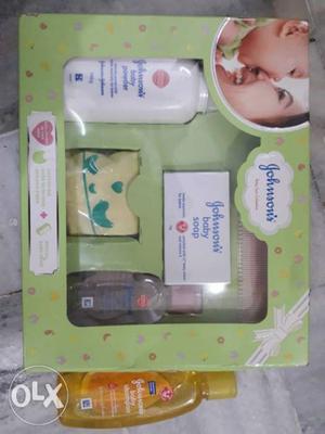Sealed Johnson's baby products