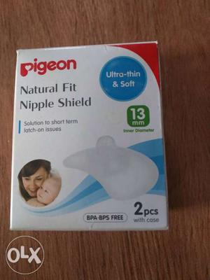 White And Blue Pigeon Natural Fit Nipple Shield