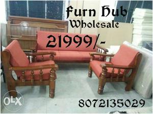 Wooden sofa set offer limited period only