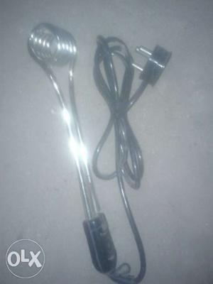 Black And Silver Corded Power Tool
