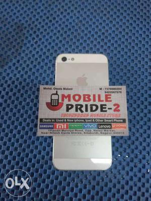 IPhone 5 16gb White grey color with Bill boxes
