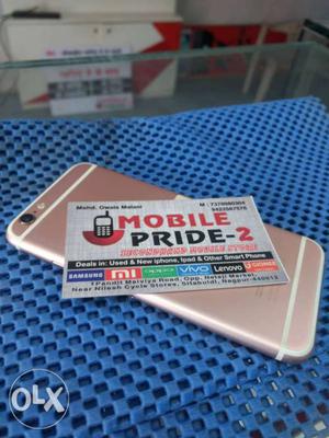 IPhone 6s 64gb rosegold 13 months used With bill