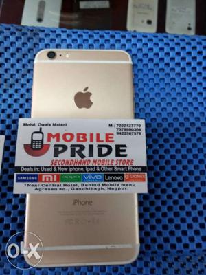 Iphone 6+ 64 gb golden colour With bill box