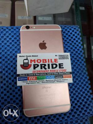 Iphone 6s+ 64 gb with bill box charger and